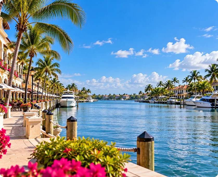 Naples Florida waterfront vacation destination